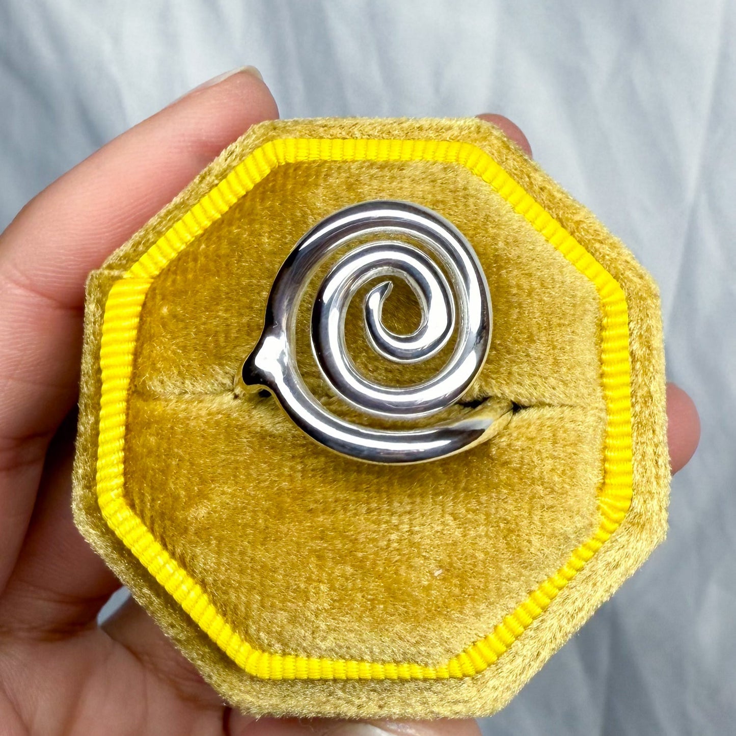 Uzumaki Ring Size US 7.5