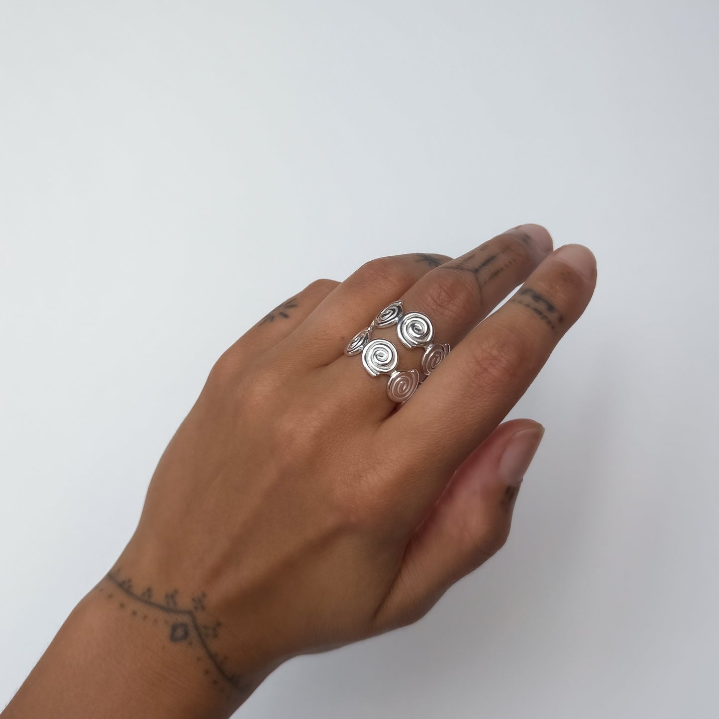 Eternity Spiral Rings