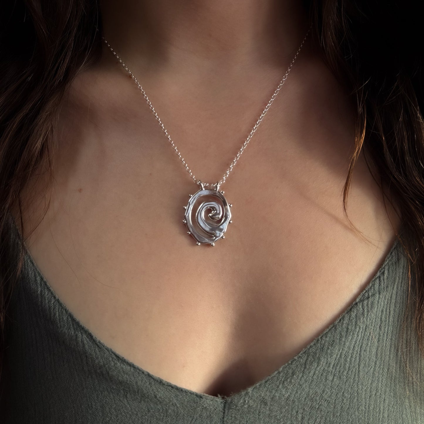 Into the Spiral Pendant