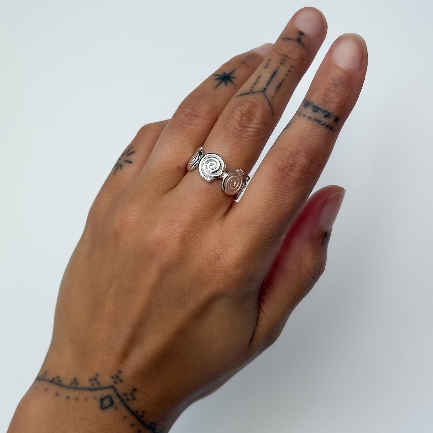 Eternity Spiral Rings