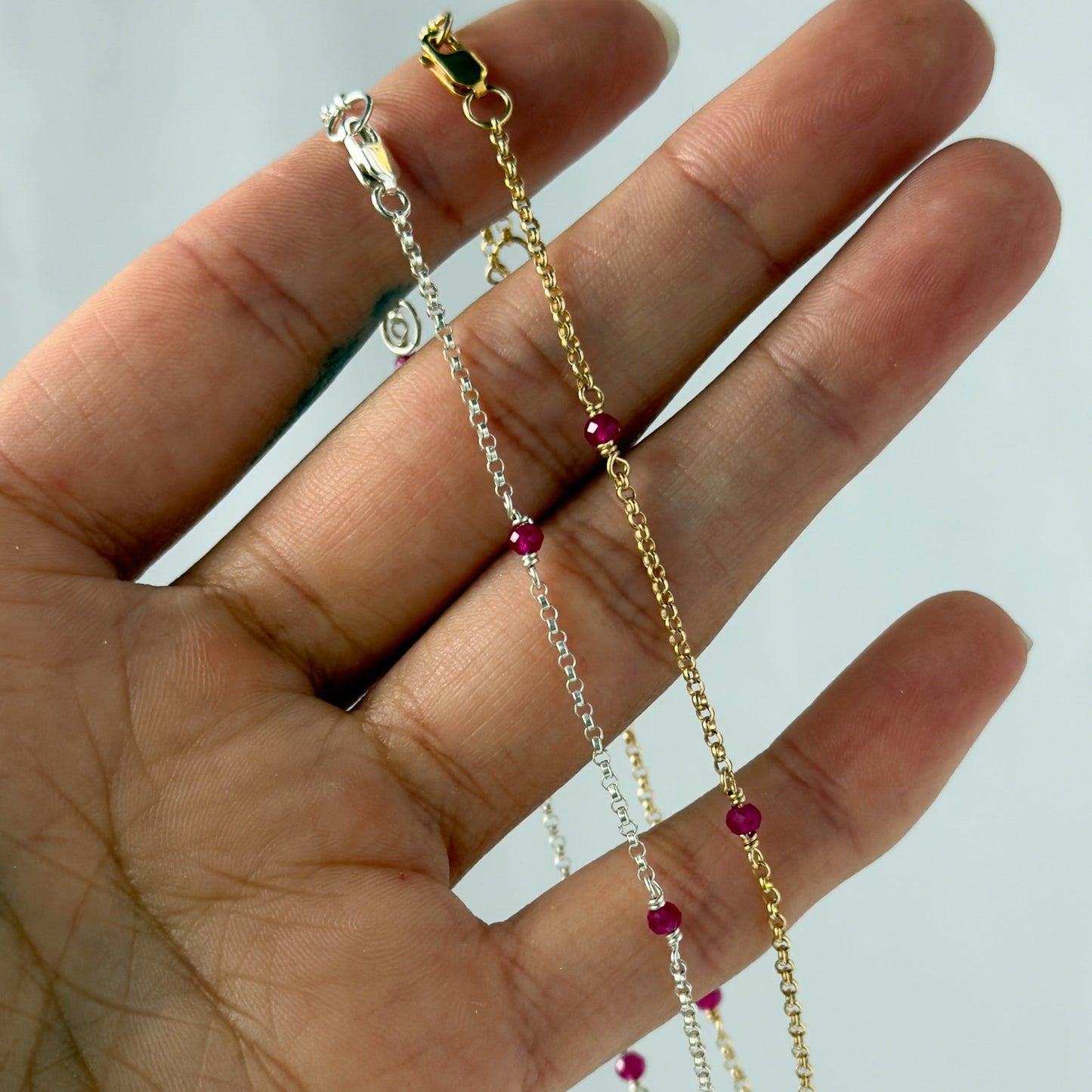 Ruby Anklet