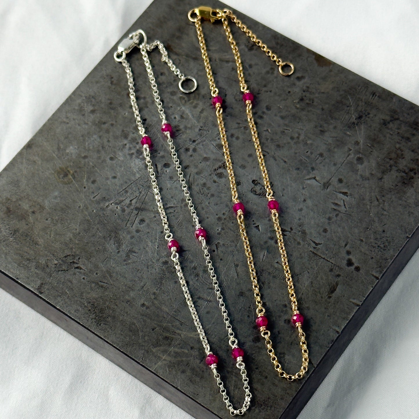 Ruby Anklet