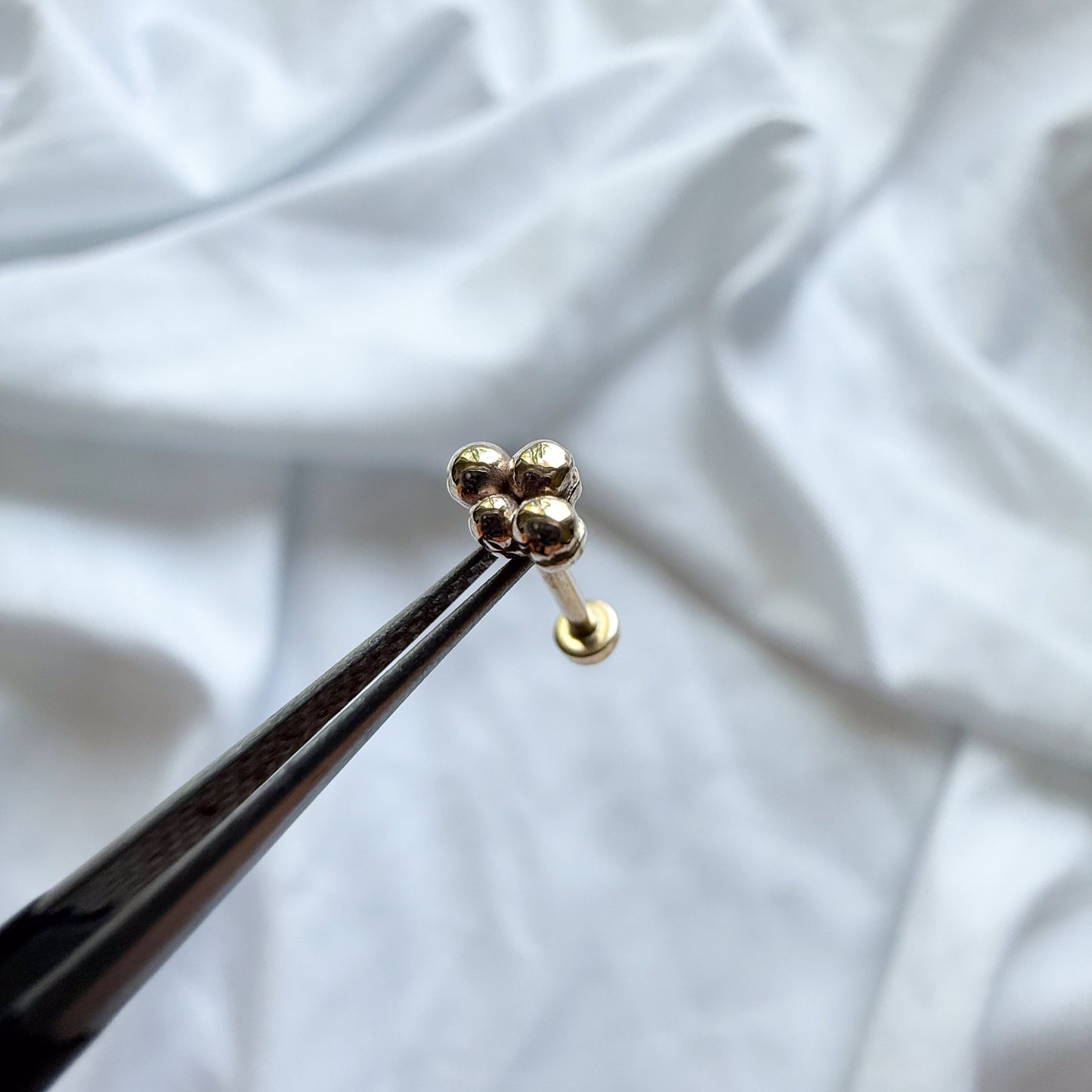 10k Gold Cloud Earrings