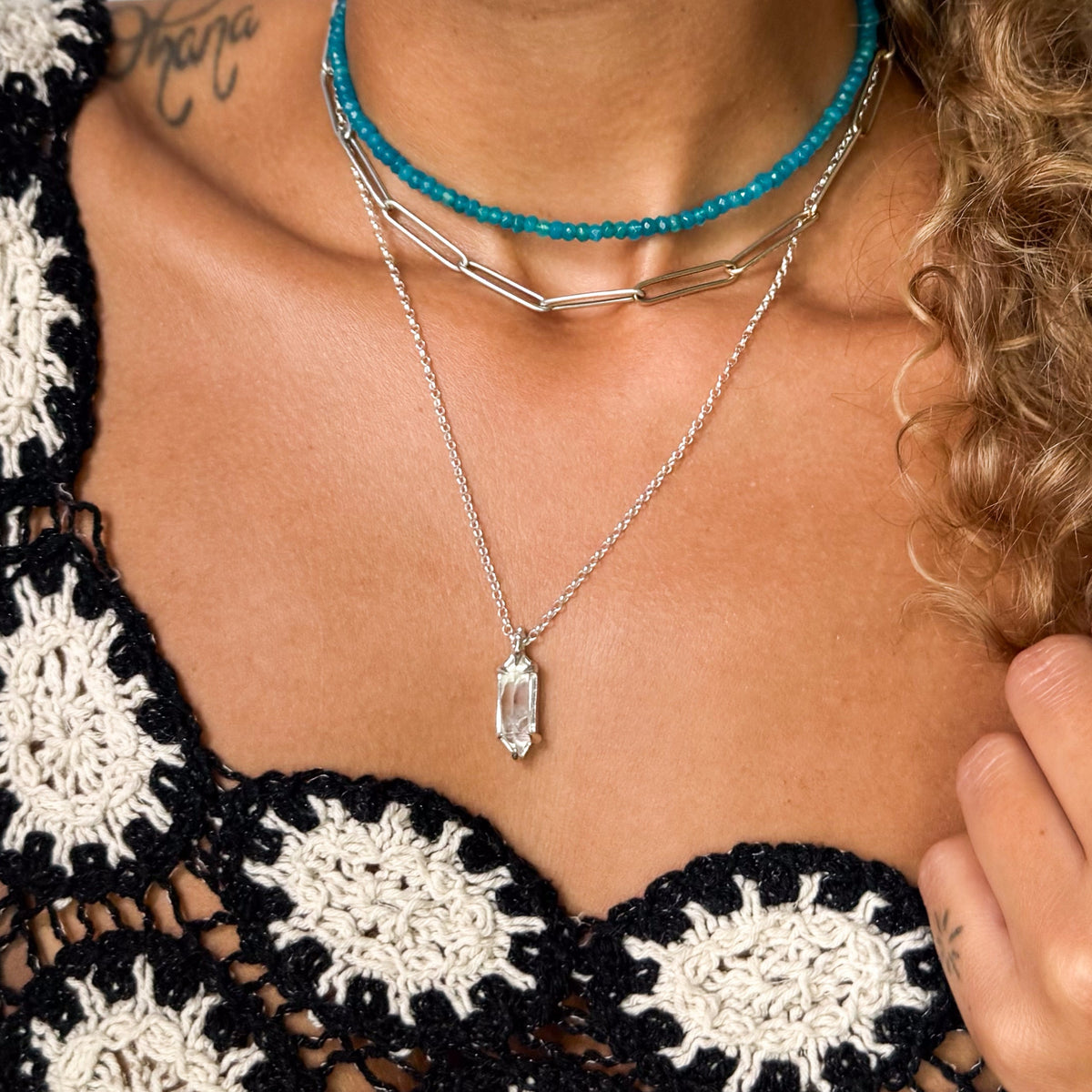 Tibetan Quartz Necklace I