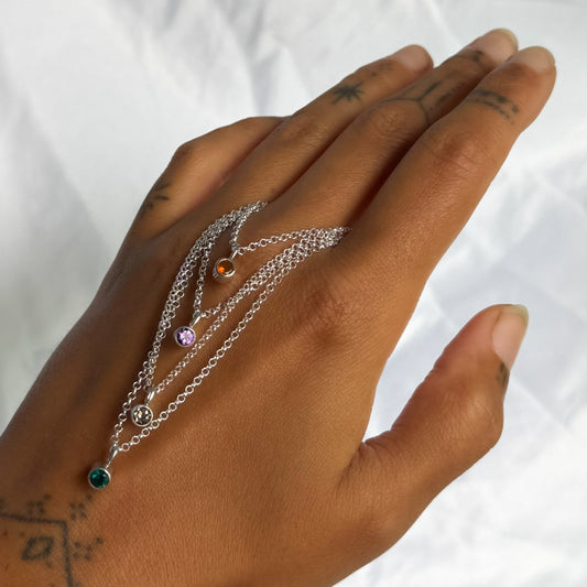 Green Topaz Layering Necklace