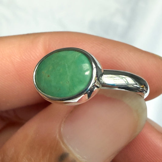 Kingman Turquoise Ring Size 7