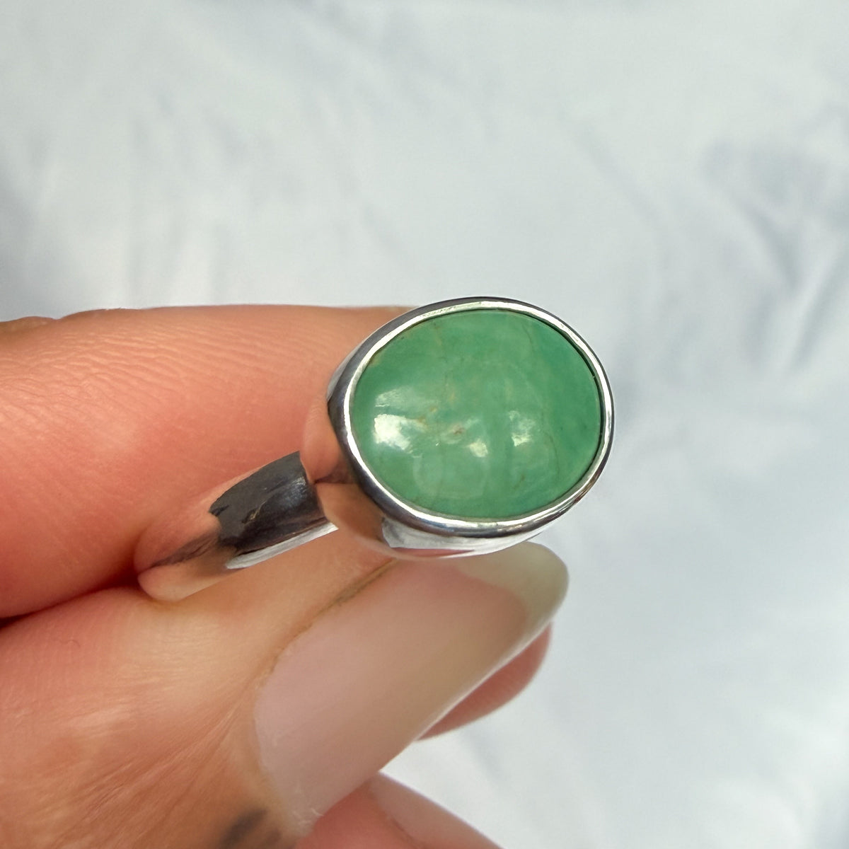 Kingman Turquoise Ring Size 7