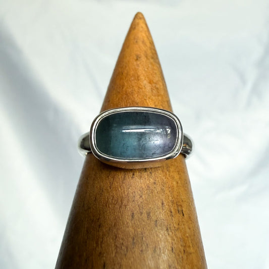 Periwinkle Tourmaline Ring Size 6