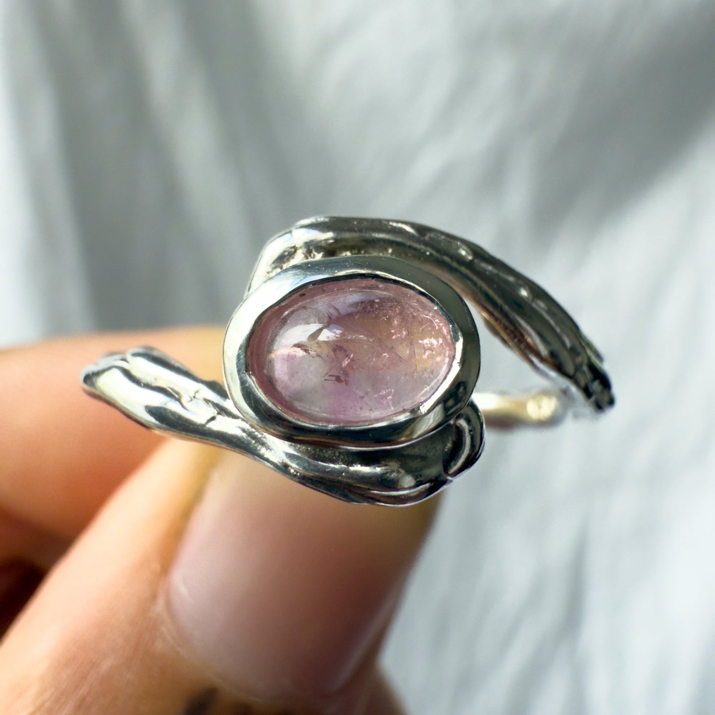 pink tourmaline ring