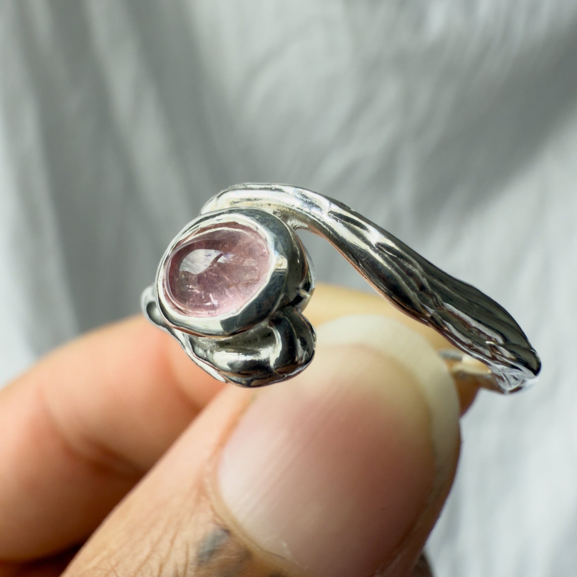 pink tourmaline ring